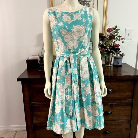 JESSICA HOWARD Women’s Floral Special Occasion Dress Size 14 - Picture 1 of 16